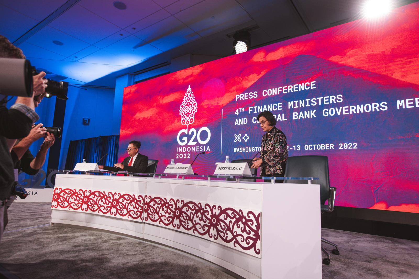 Events - Press Briefing: G20 during the 2022 Annual Meetings at...