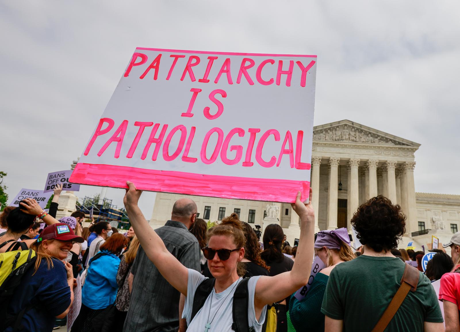 Pro-choice tight protestors con..., the landmark abortion ruling.