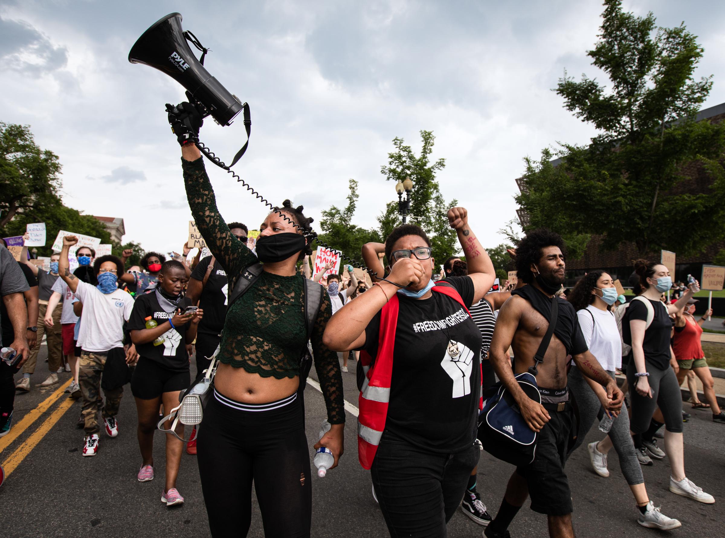 Black Lives Matter Protests in Washington, DC - WASHINGTON D.C., Thousands of people took the streets to...
