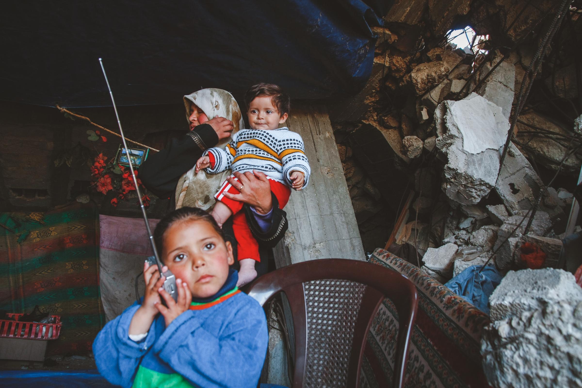 What Lies Beneath The Rubble  - GAZA STRIP, PALESTINE.