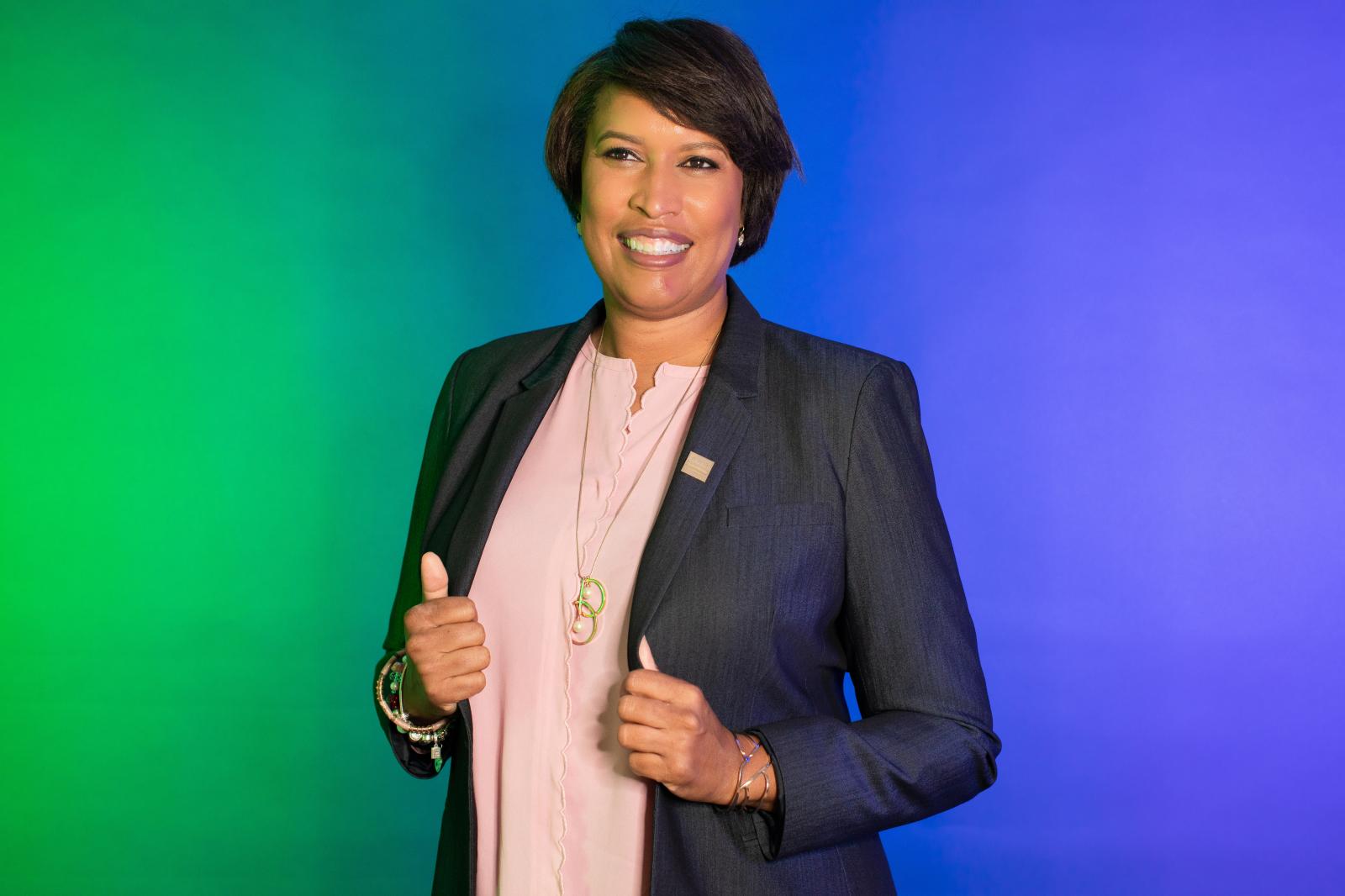 Image from PORTRAITS - D.C. Mayor Muriel Bowser.© EMAN MOHAMMED