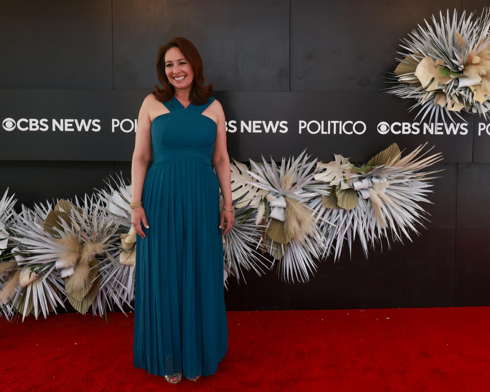 Events - Nancy Cordes at the CBS News/POLITICO reception ahead of...