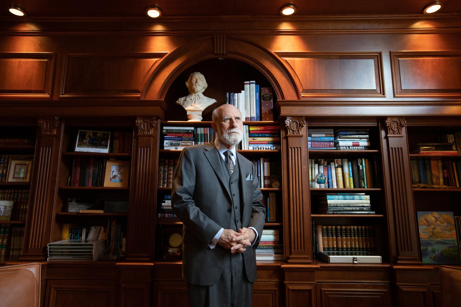 PORTRAITS - Vinton Cerf, one of the fathers of the internet, has also...
