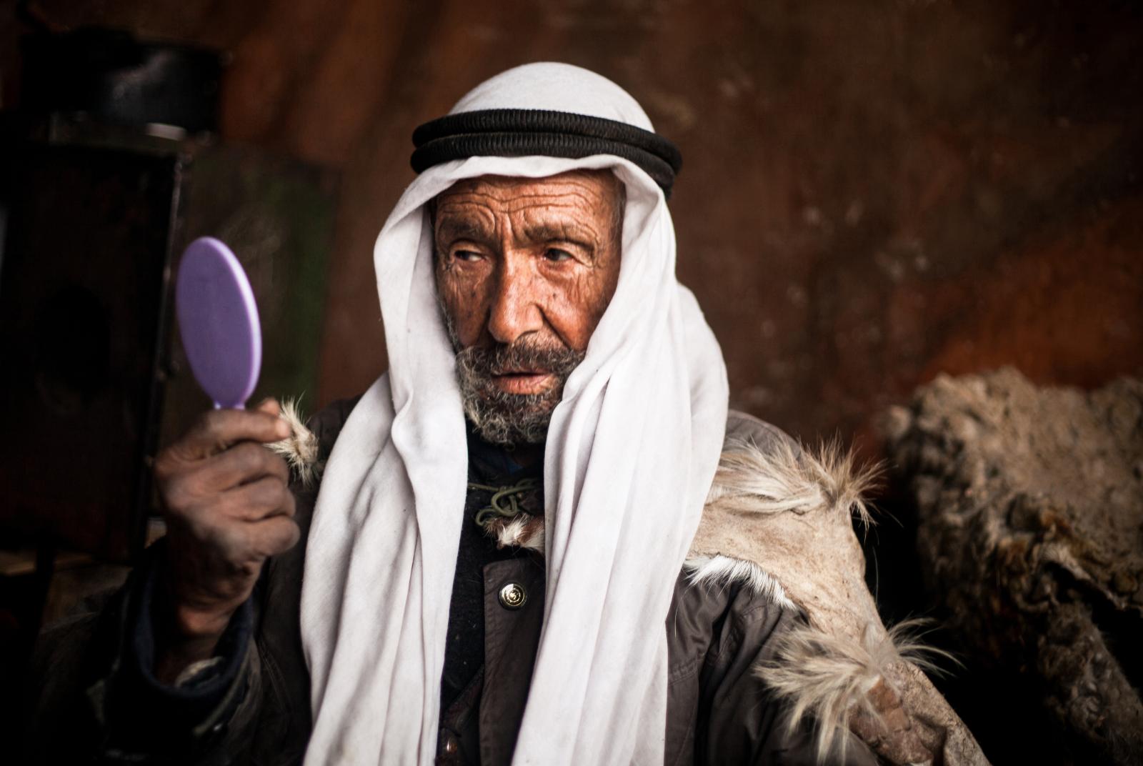 PORTRAITS - ​I met Haj Abu Salem during the aftermath coverage in...