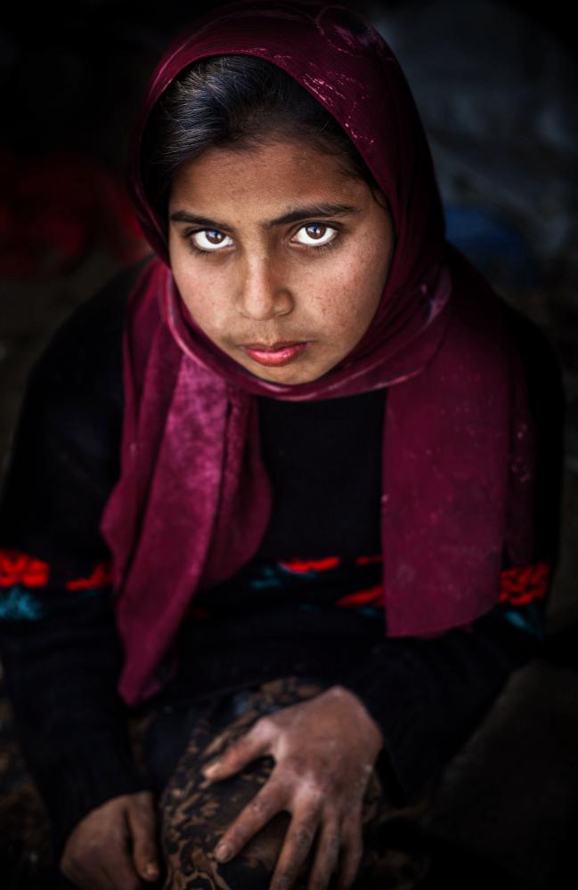Image from PORTRAITS - Nakba نكبة ١٩٨٤  Ammna, aged 13, is a trailblazer in her...