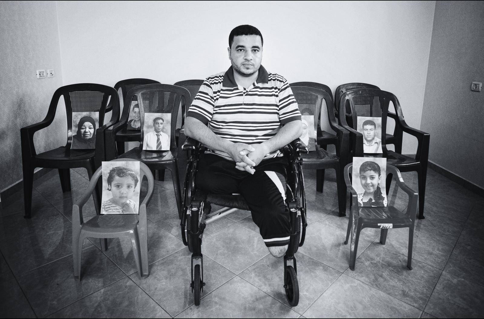 Ziad Deeb, Gaza War 2008-2009 ...severe injuries in the bombing.