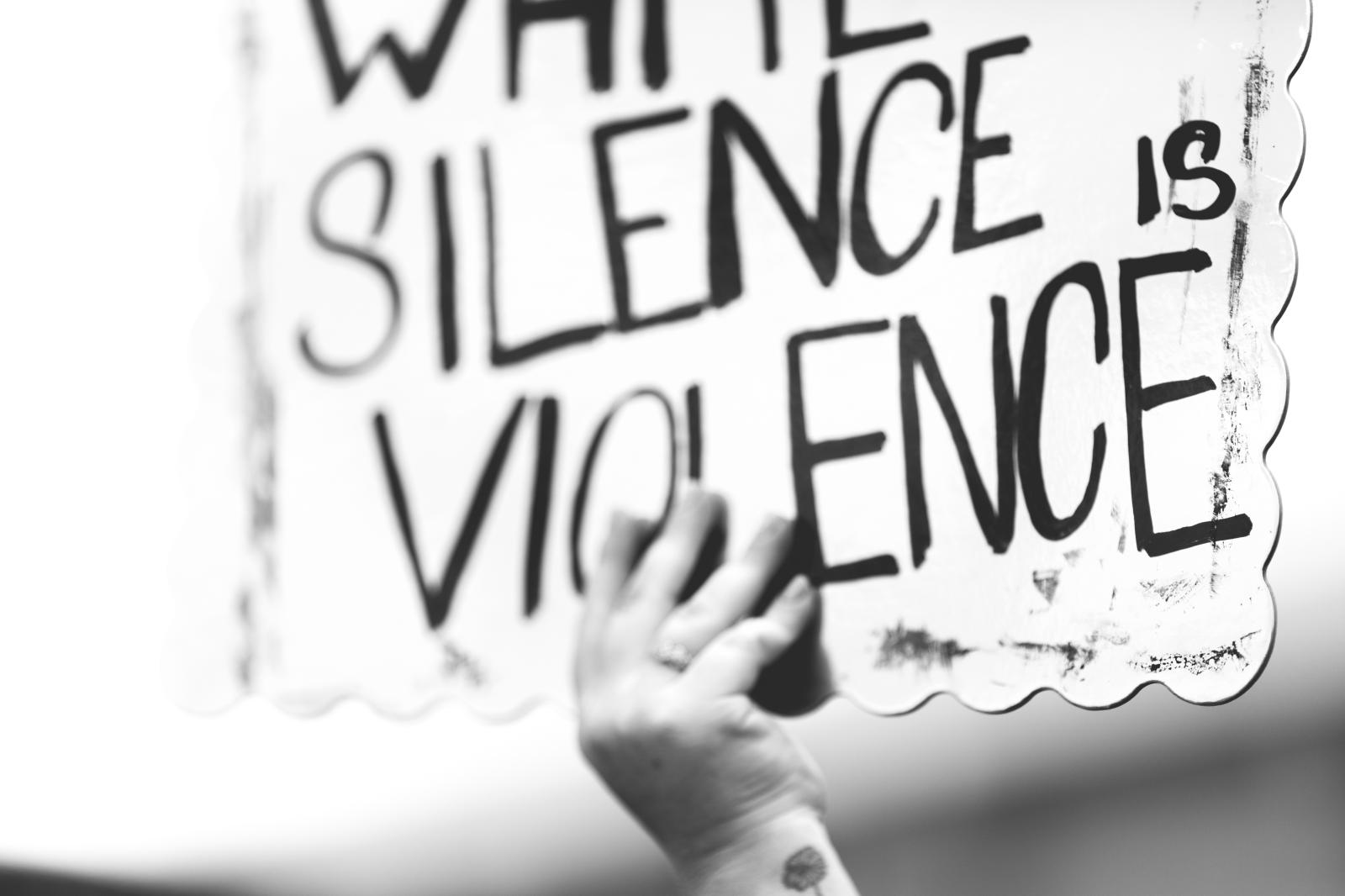 White Silence is Violence | Buy this image