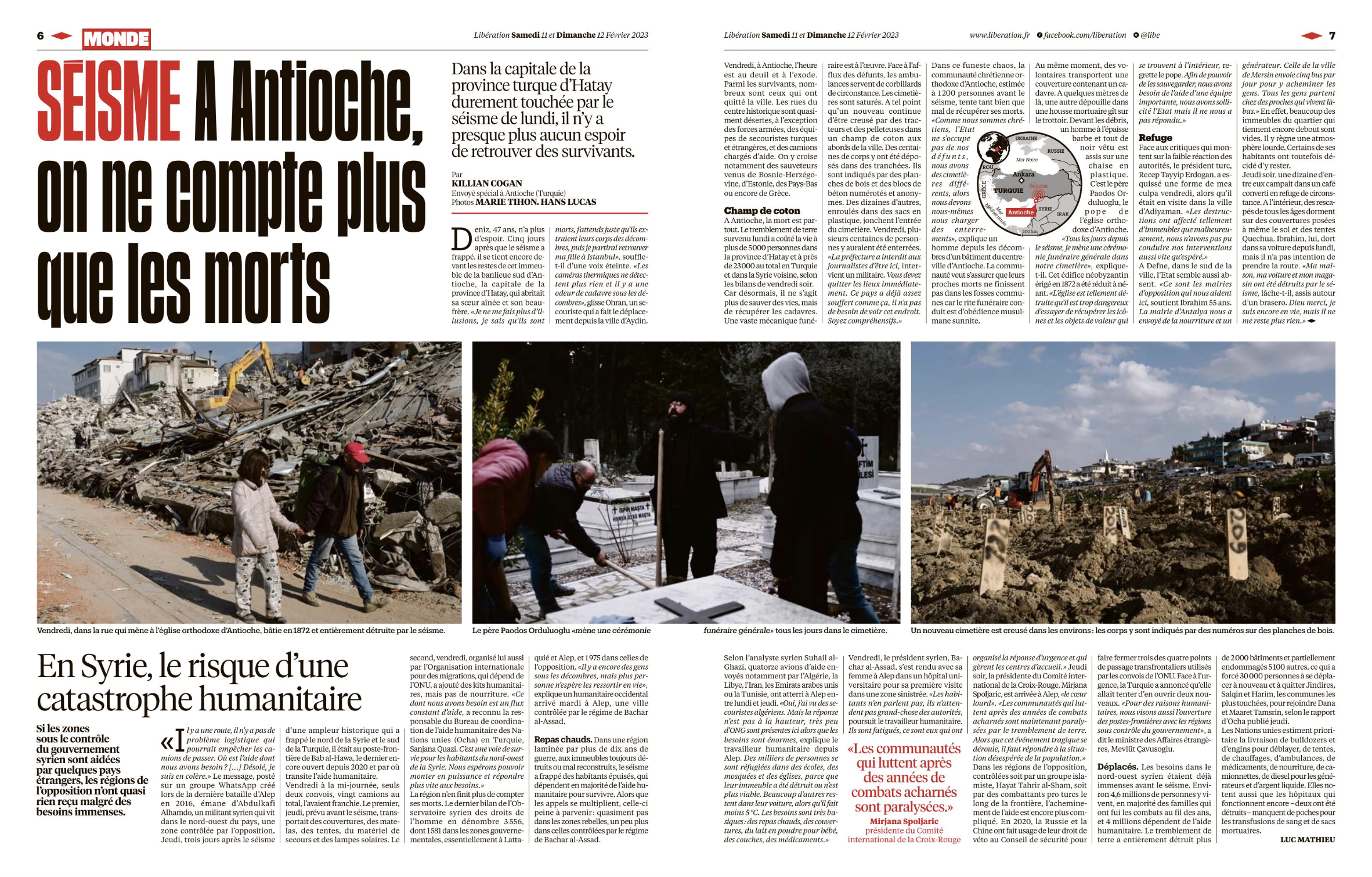Image from Publications - Assignment for Libération