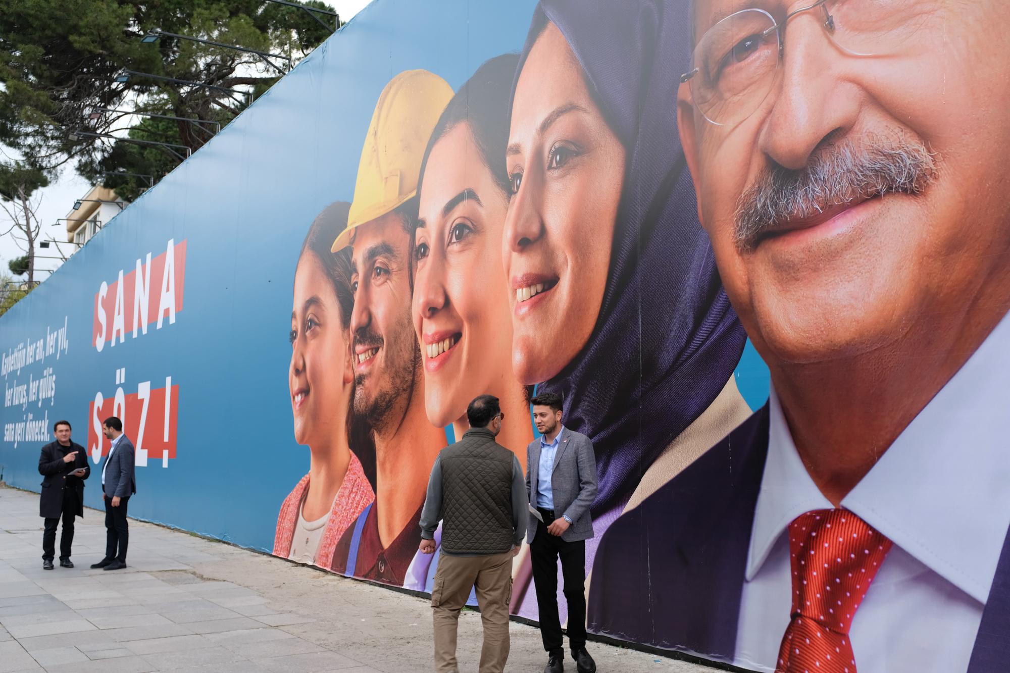 General elections in Turkey - 2023 - Turkey, Istanbul, 2023-04-21. Ali Gökçek...
