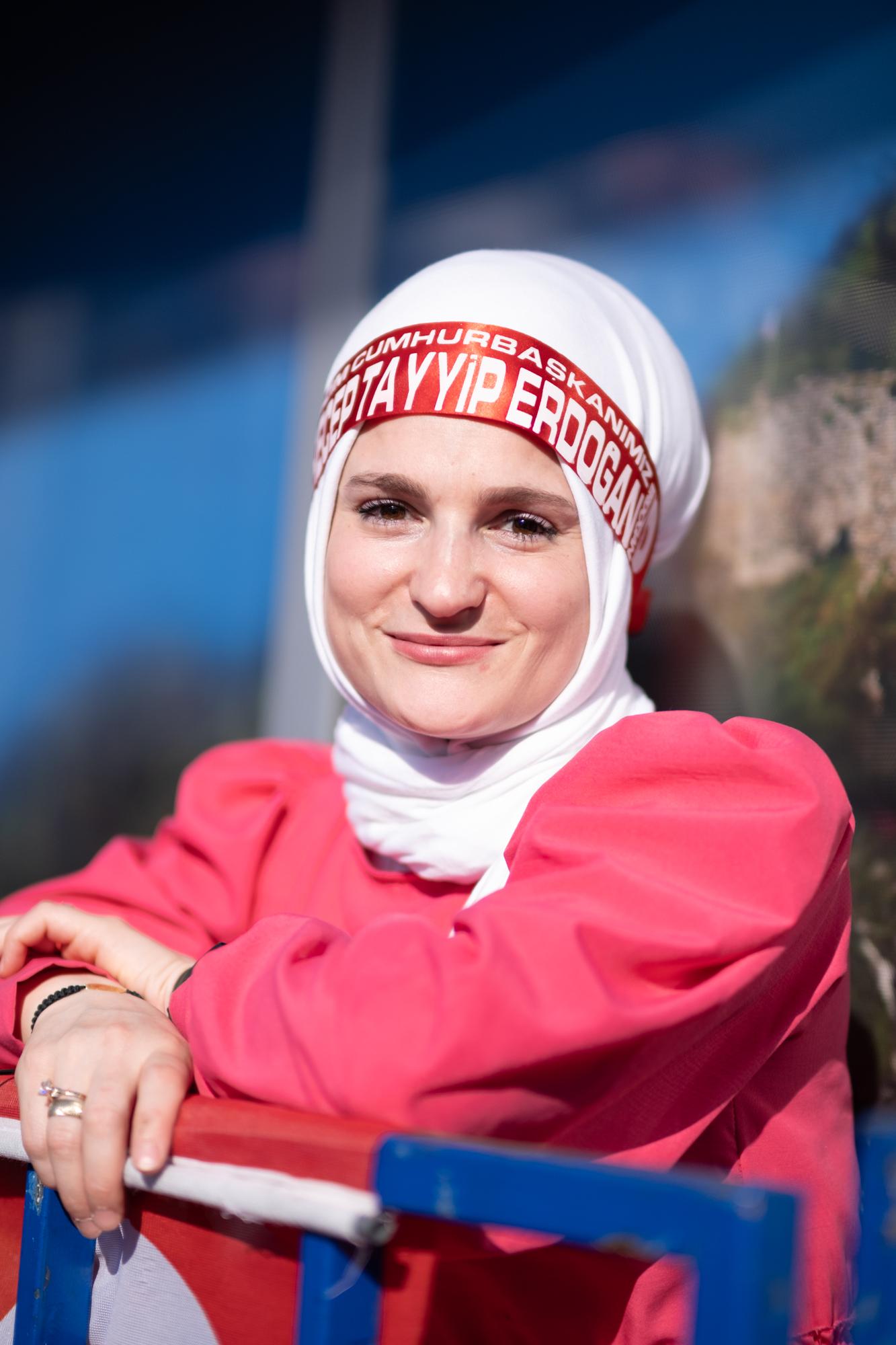 General elections in Turkey - 2023 - Zeynep Kulaksiz, 26 years old, is eagerly awaiting the...