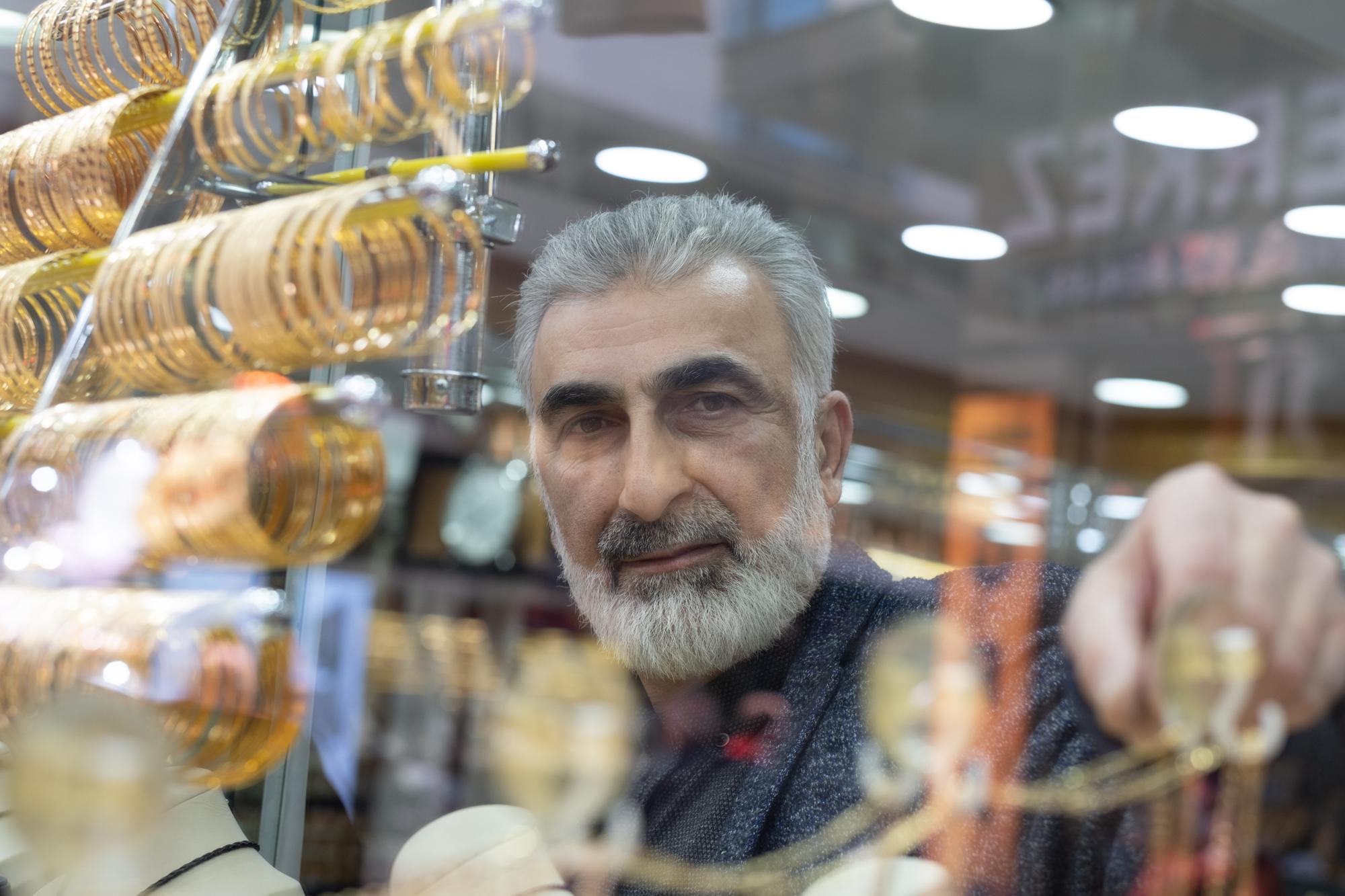 General elections in Turkey - 2023 - Mehmet Bulut is a jeweler in the city center of Rize. He...