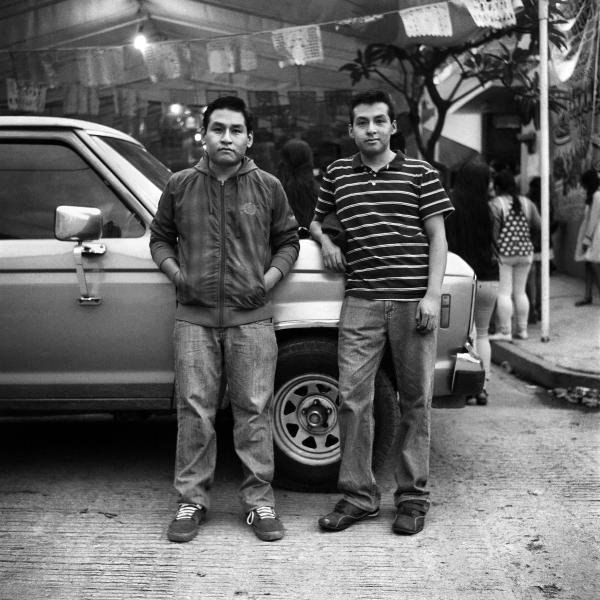 My family album - My cousins Jorge and Rene Fabian at the San Juan...