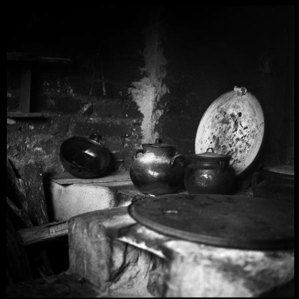 My family album - Traditional houses in Yalalag keep their smoke kitchen, a...