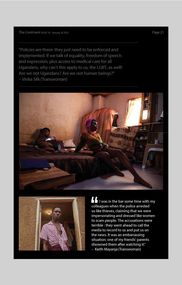 tear sheets_2021 -   'We Are Human'   -    The Continent   ,...