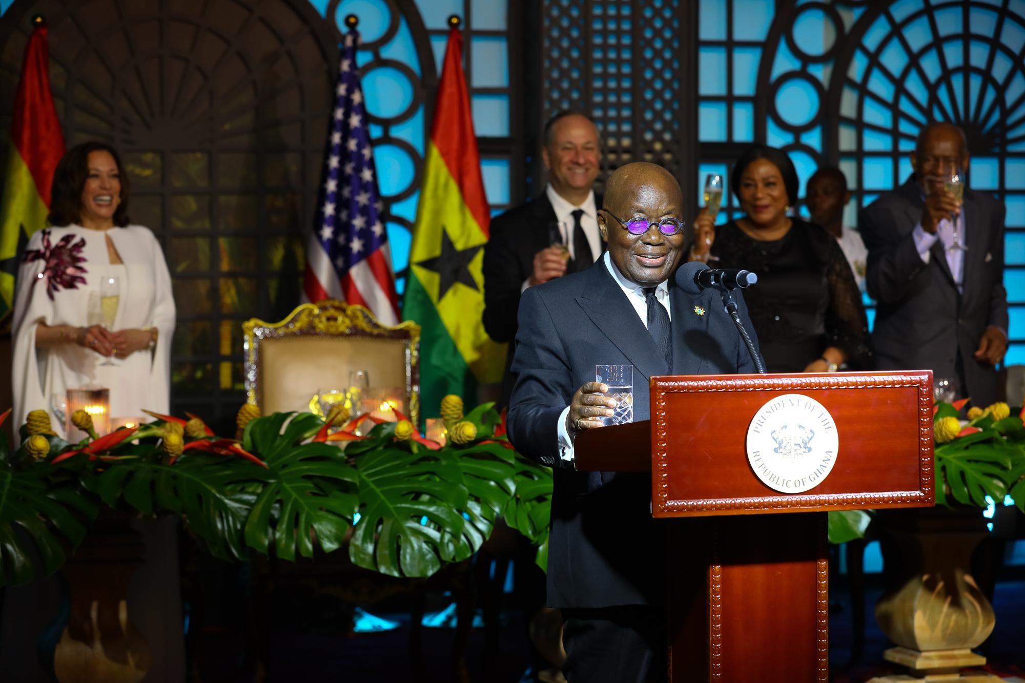 U.S. Vice President Kamala Harris in Ghana