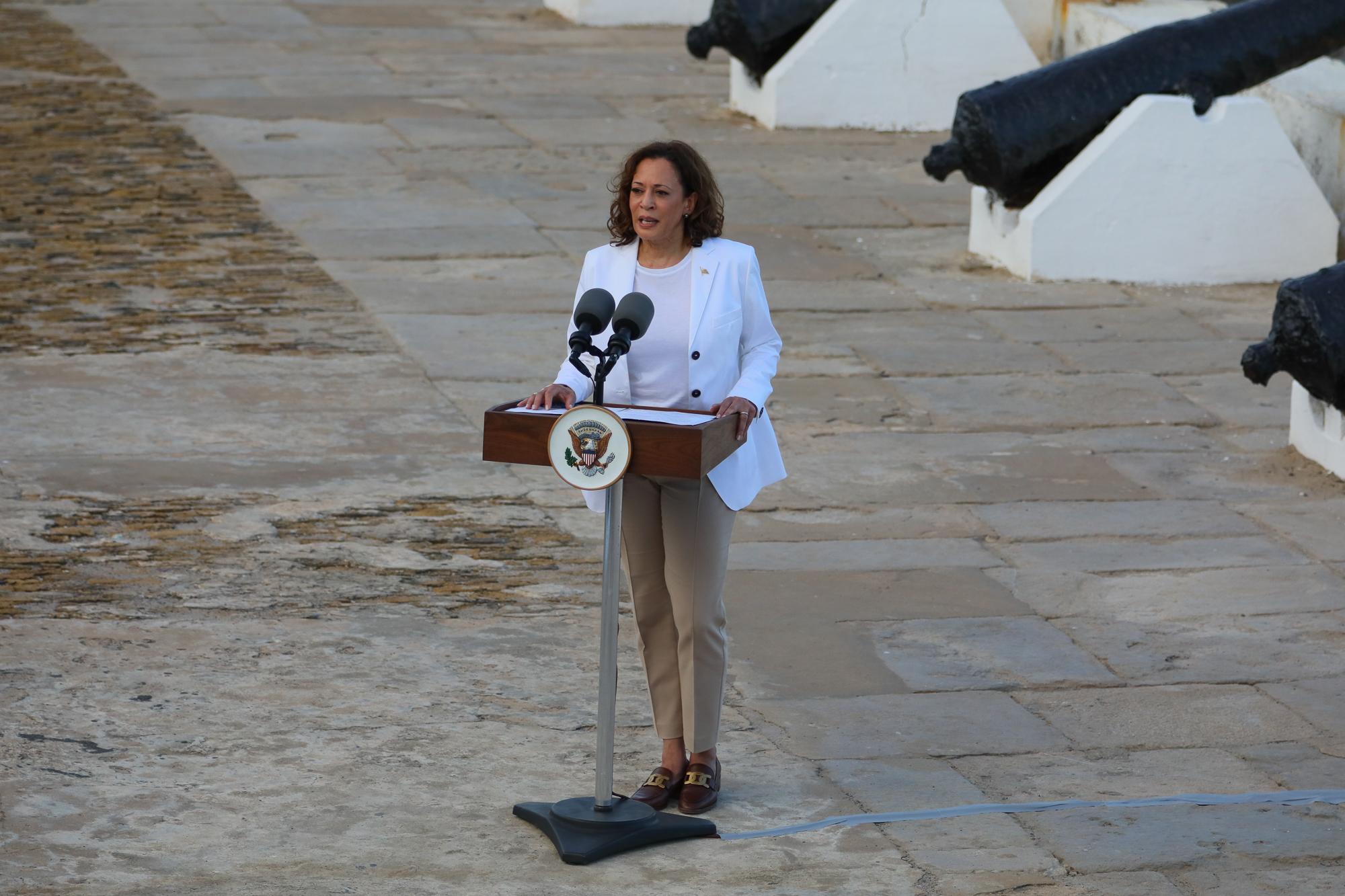 U.S. Vice President Kamala Harris in Ghana