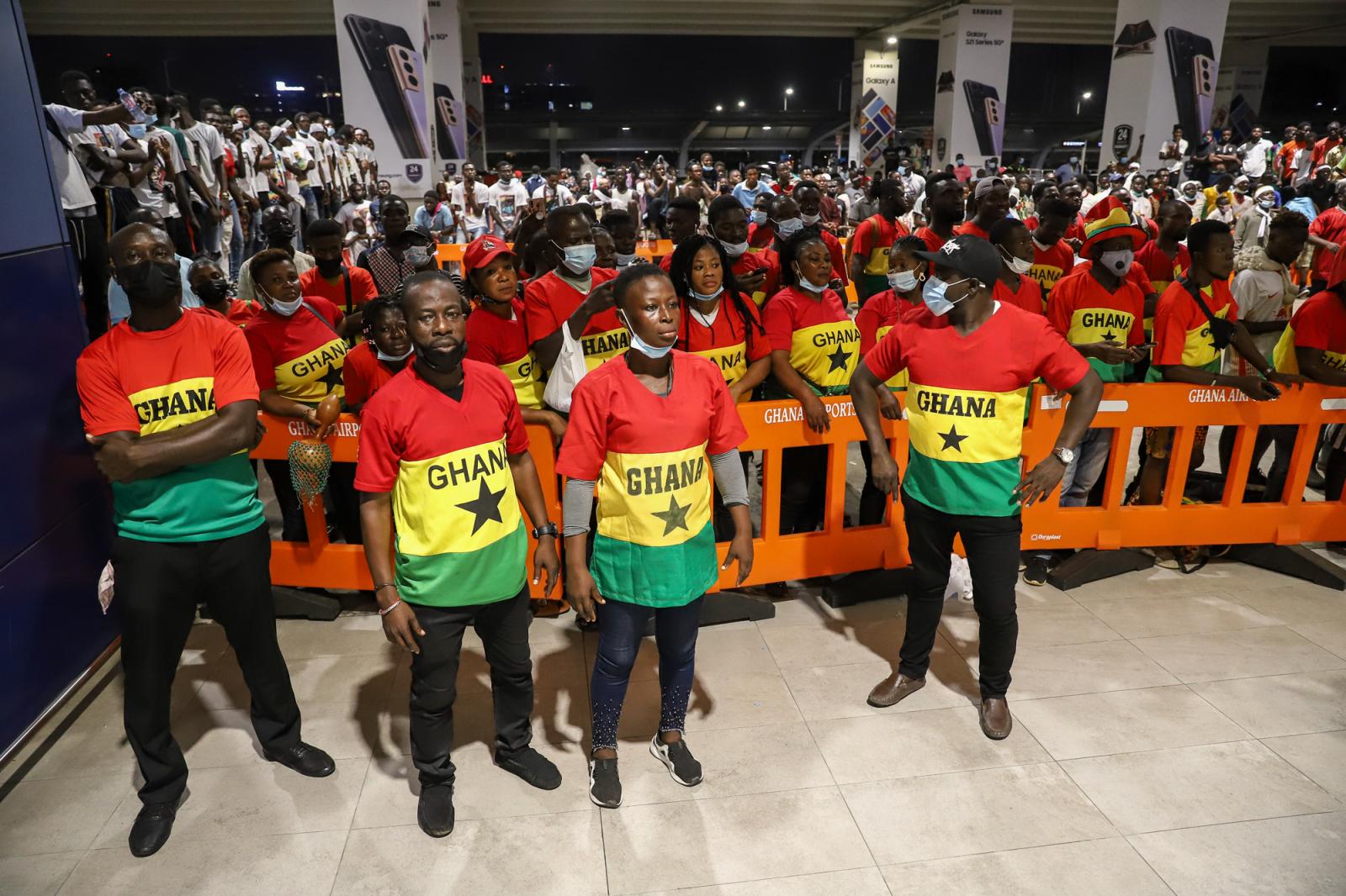 Ghana Supporter Union awaits Sa...aian athlete in 29 years. Ghana