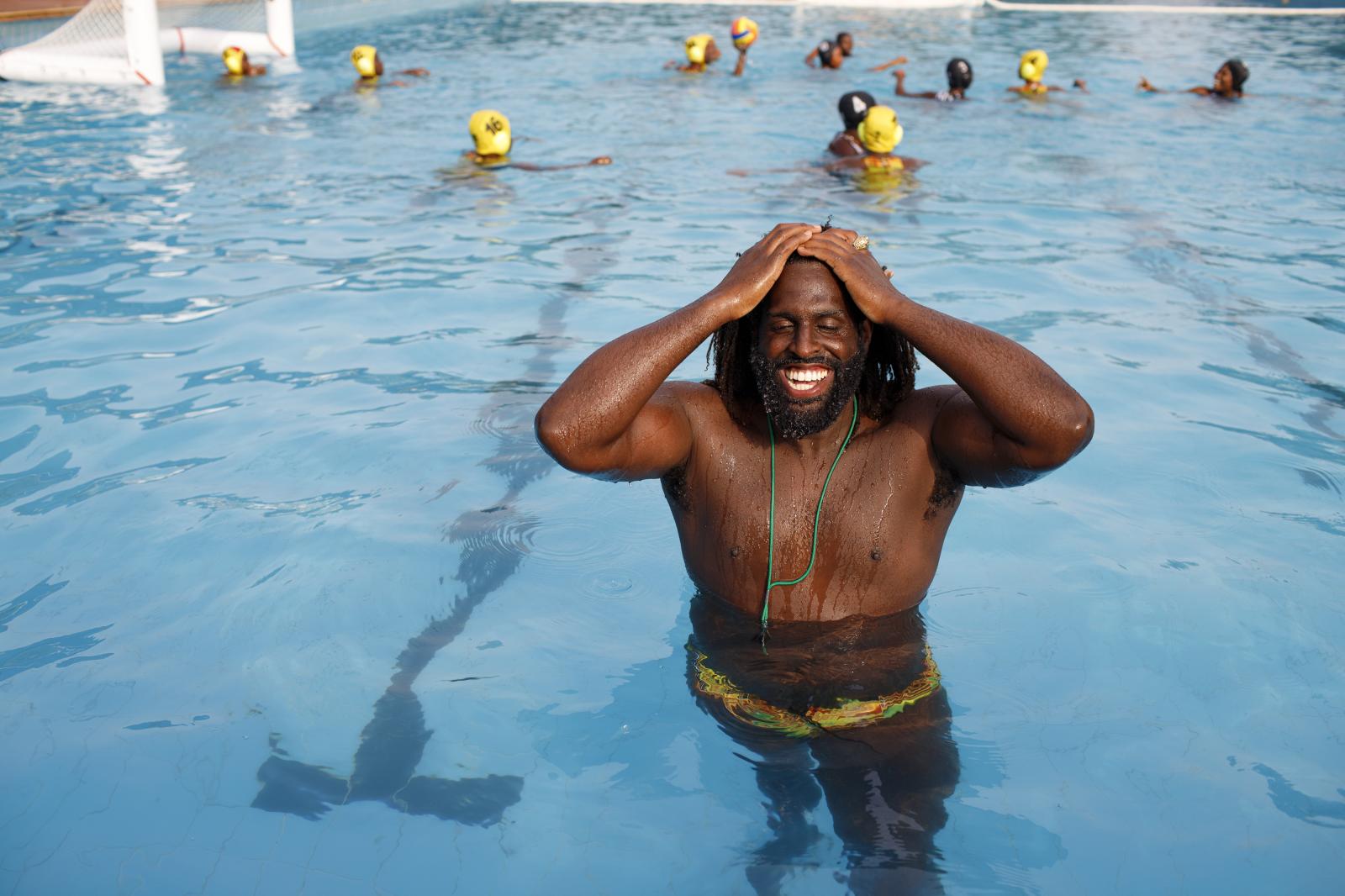 Image from Water Polo - Prince Asante, the founder of Ghana's Awutu Winton...