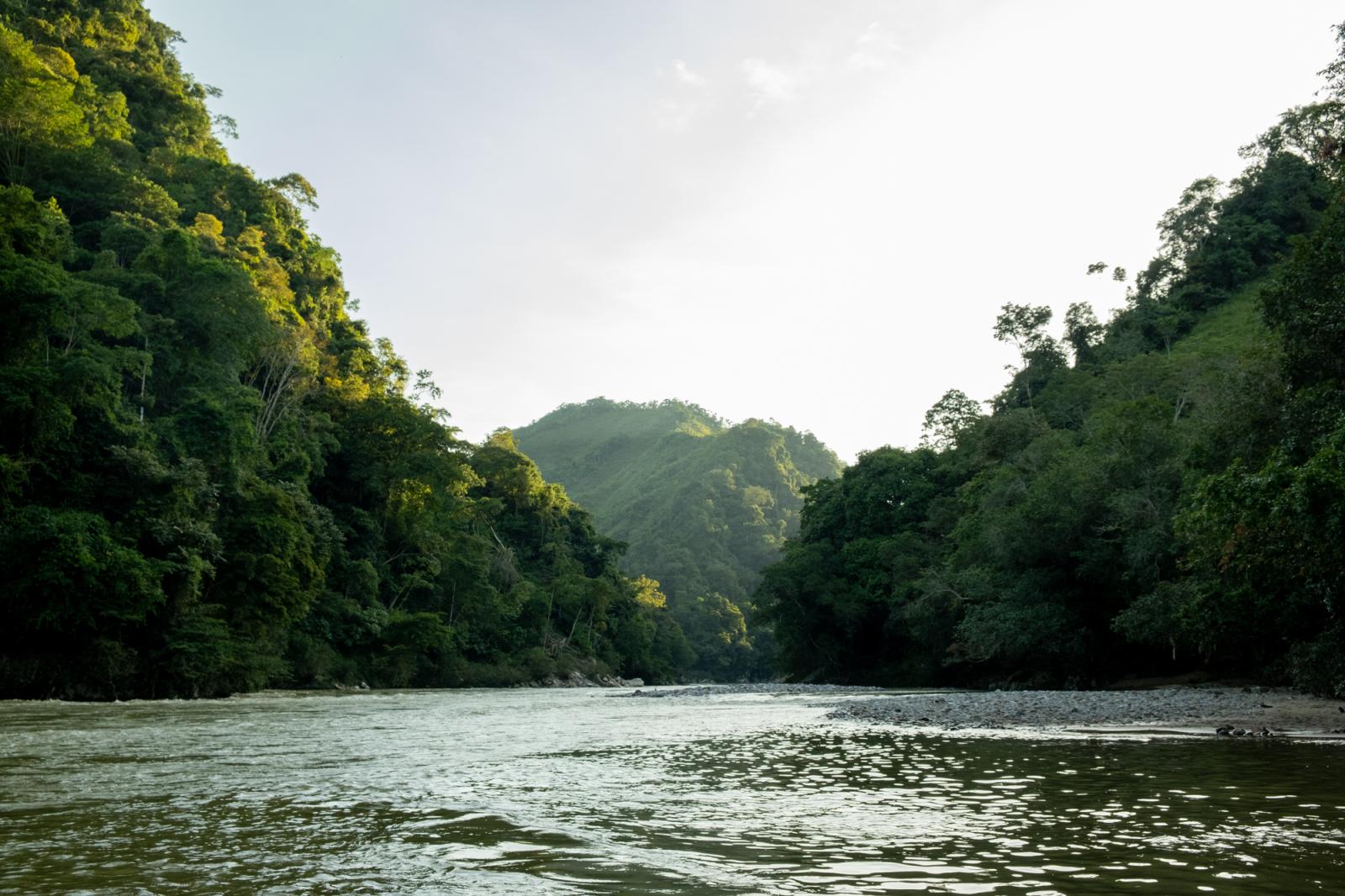 The Samaná River. In Colombia a...a, Colombia | September, 2021. 