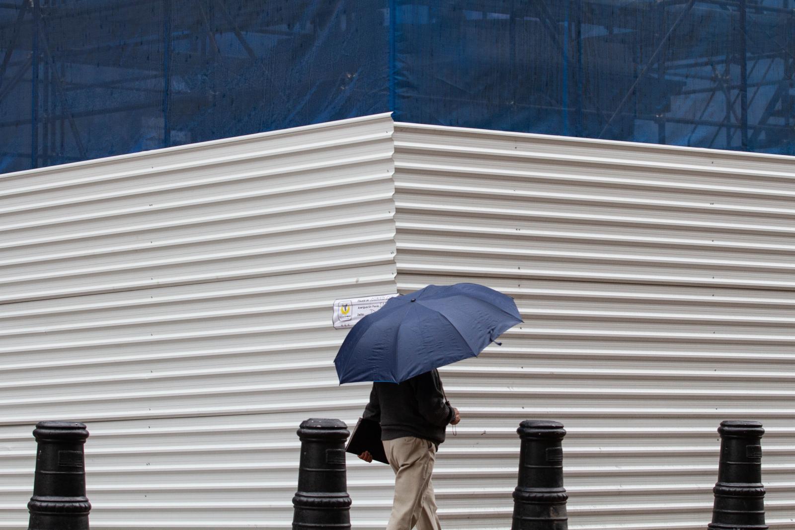 Blue umbrella | Buy this image