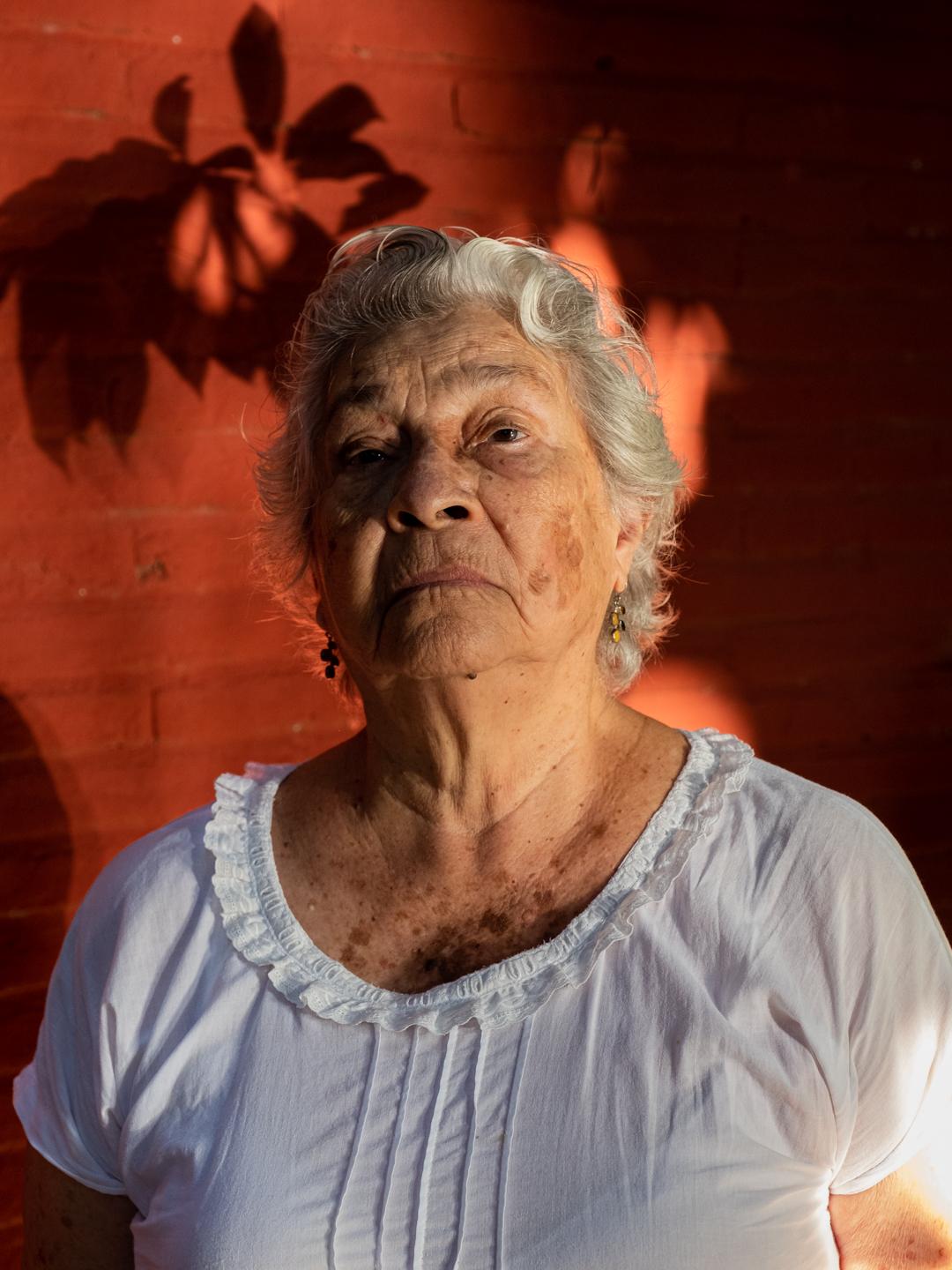 Bishé - Portrait of my grandmother Magdalena Diaz at her home in...
