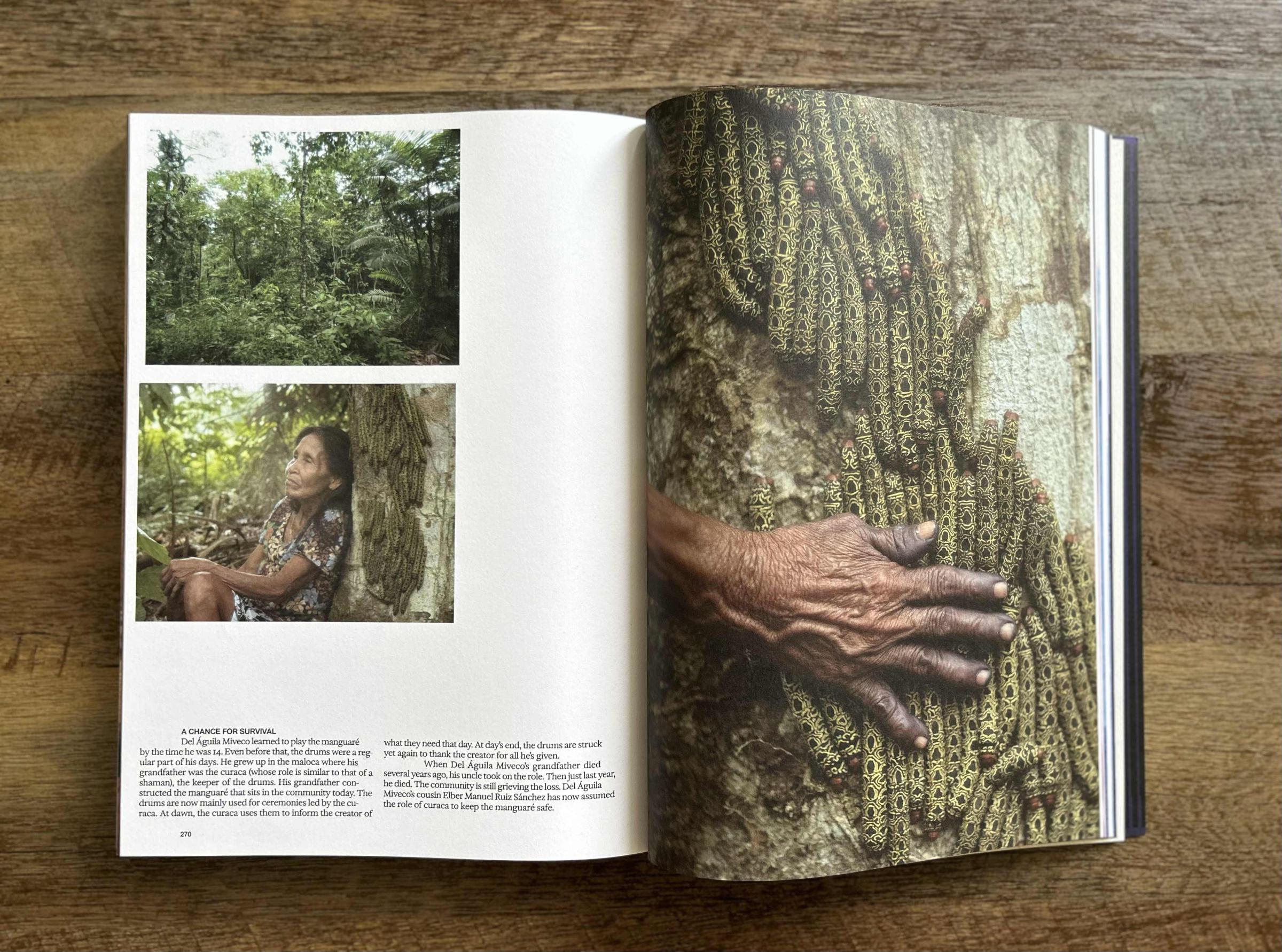 Tear Sheets -  Atmos Magazine: In the Amazon, Drums Carry a...