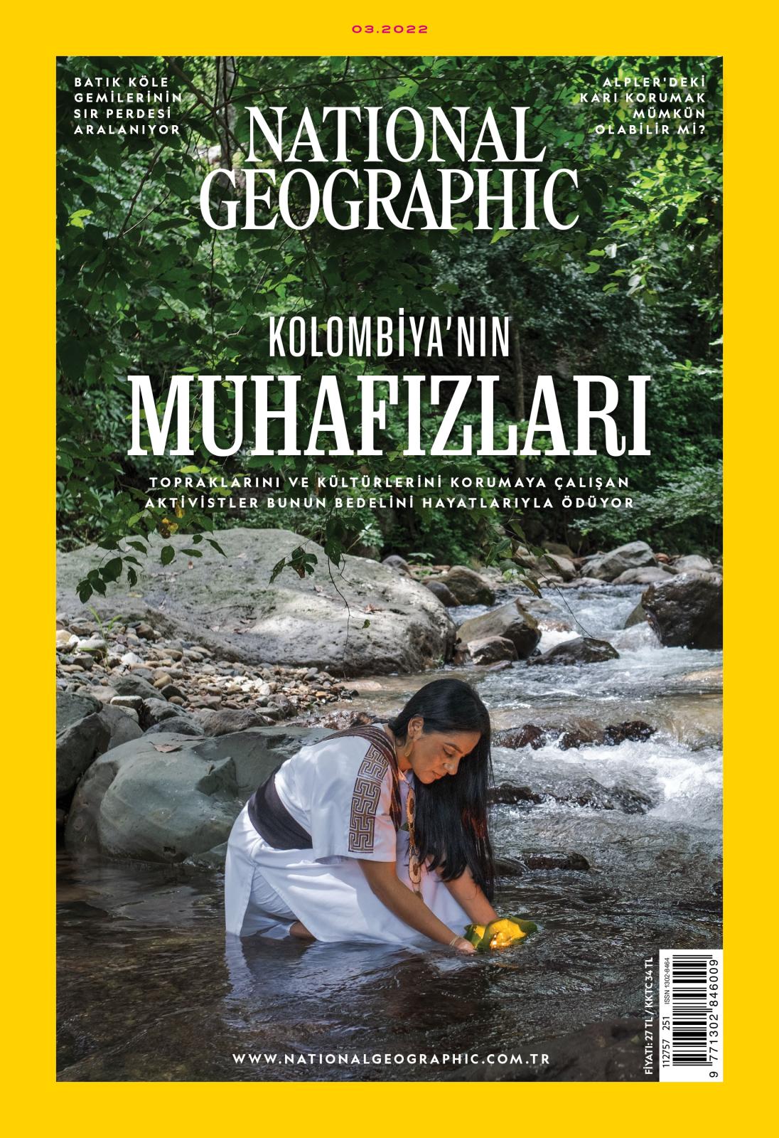 Tear Sheets - National Geographic Magazine - Turkey Cover March Issue 2022