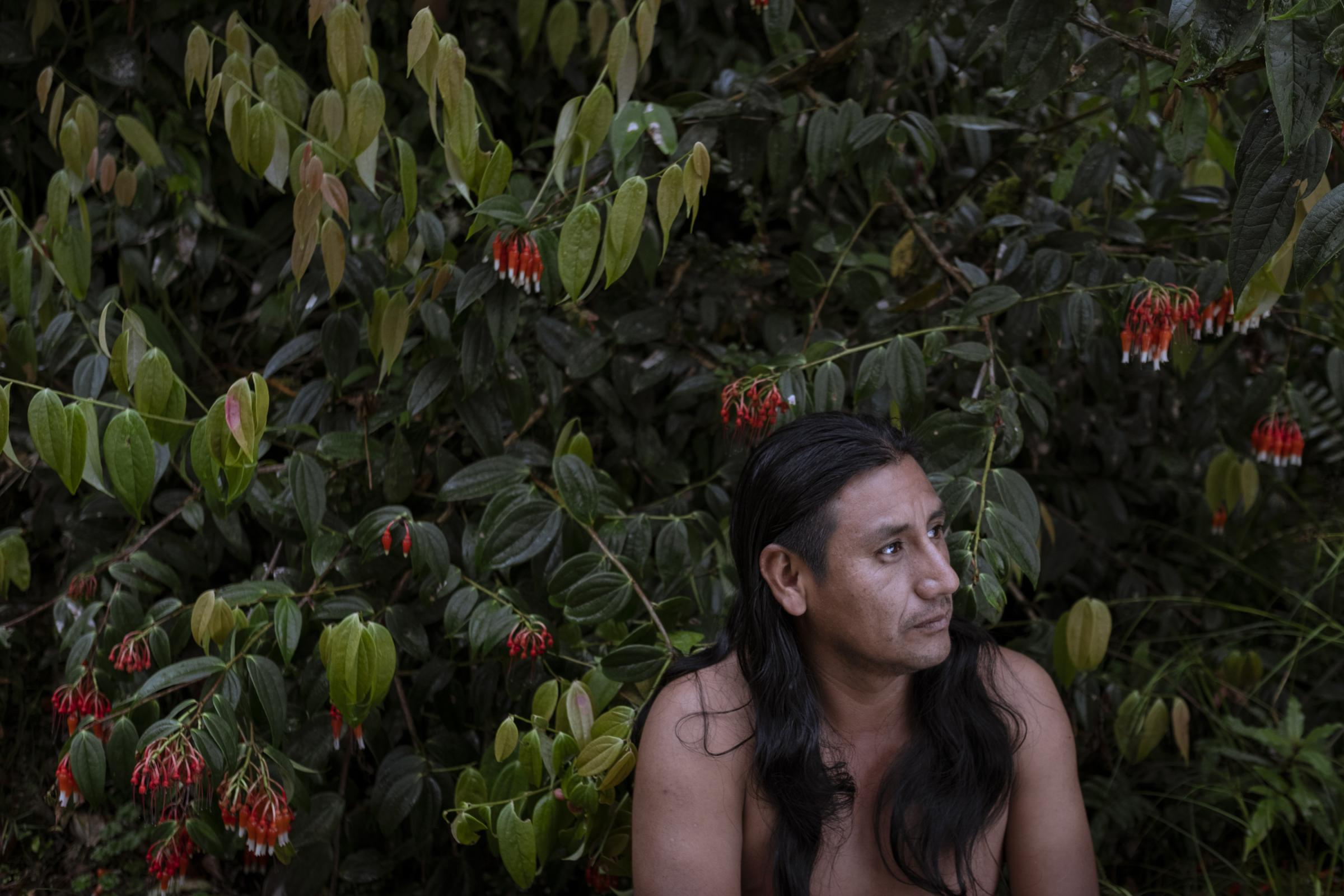 Colombian Guardians - Tierradentro, Cauca, Colombia 2021. Portrait of Fanor...