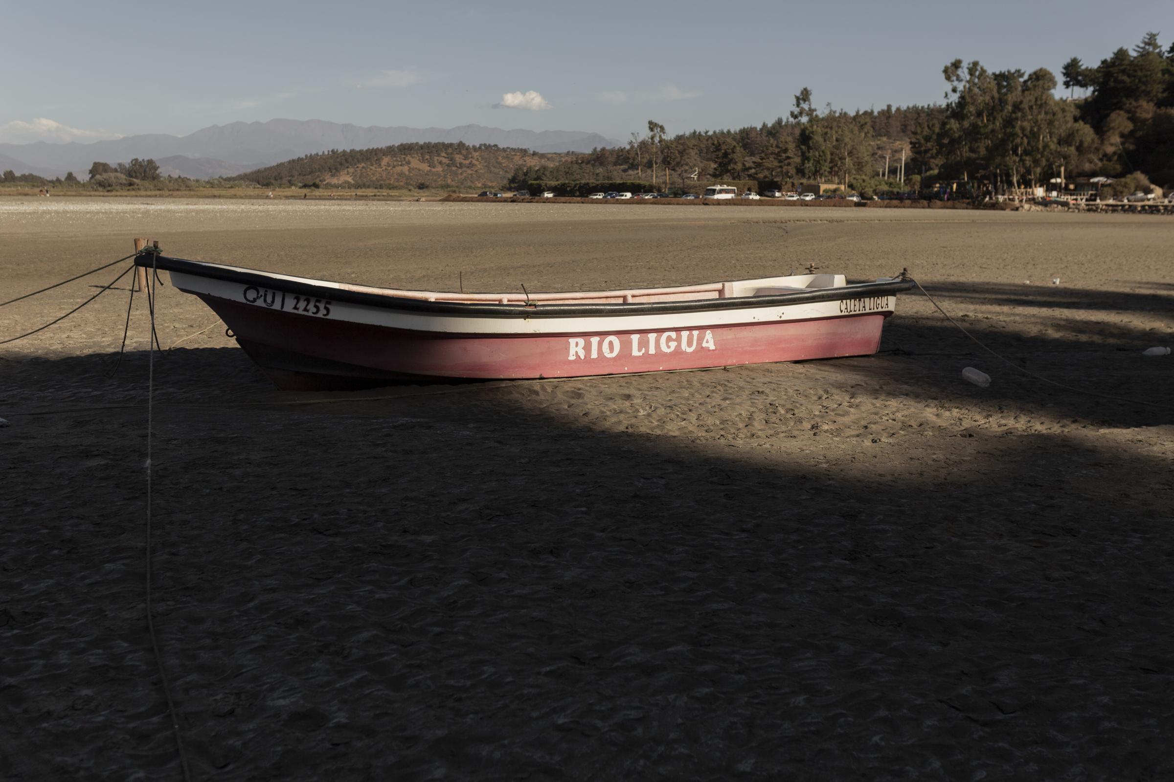Where the devil died of thirst (Ongoing) - A boat named “Río Ligua” is seen on...