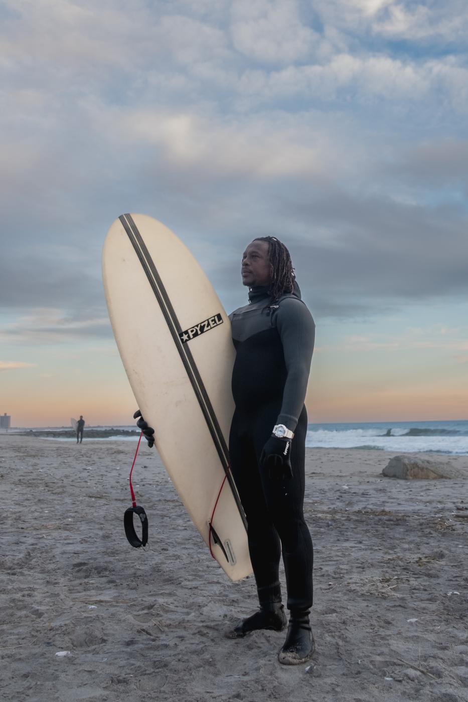  15 Feb 2023. Rockaway Beach, N...amily. Credit: Andres Guerrero 