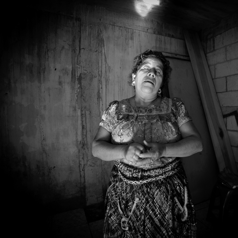 Maya Healers: A Thousand Dreams -  Healer Josefina Vazquez de Gonzalez holding her sacred...