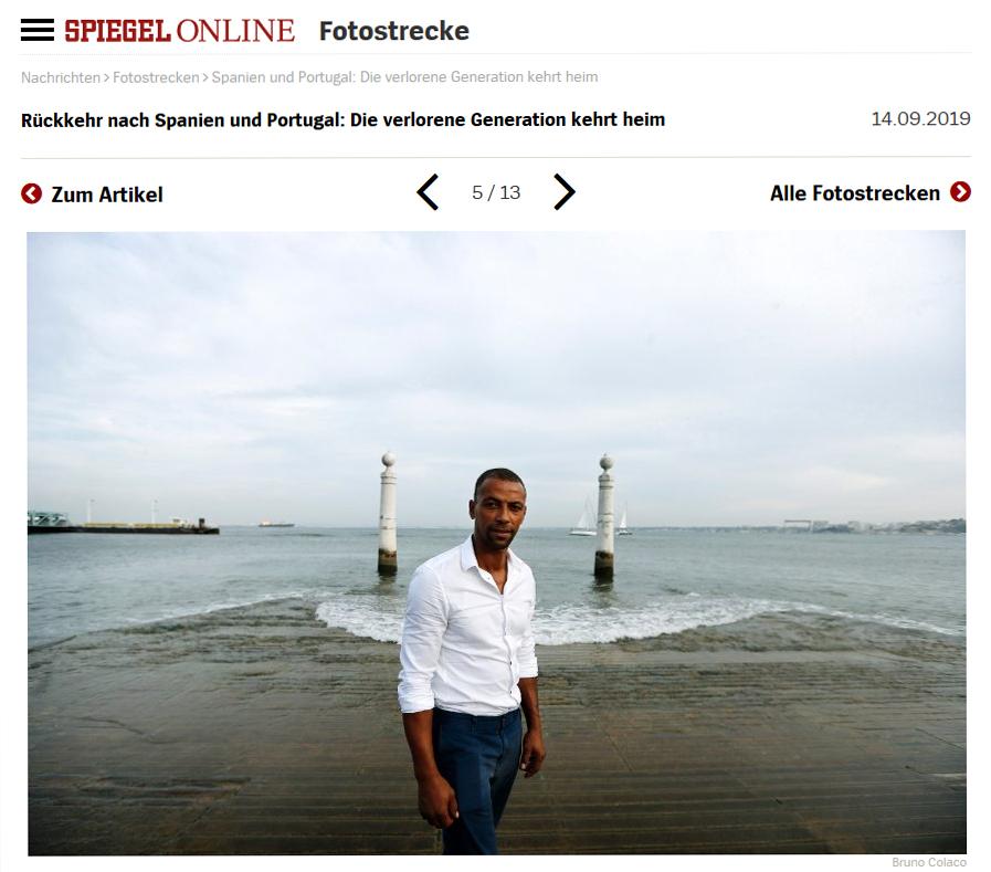 Portuguese that fled and now returned. Portraits for Der SPIEGEL
