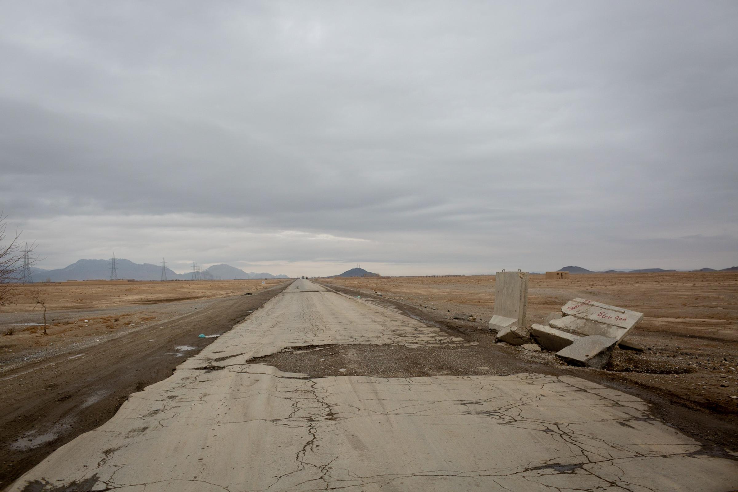 The Kabul-Kandahar expressway was supposed to win the hearts and minds of Afghans. Today, it is...