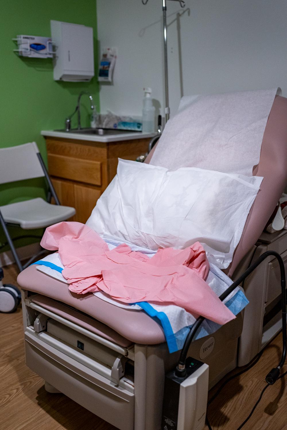 Wash Post - Women's Health - BANGOR, ME - SEPTEMBER 6TH: A room after a patient...