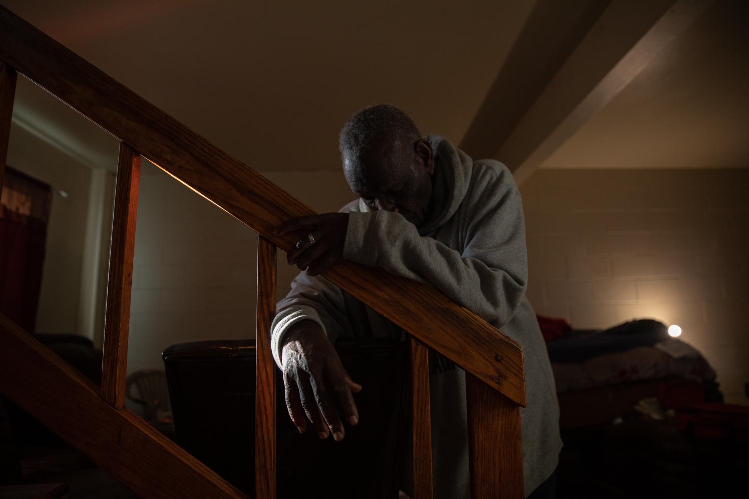 PORTRAITS - Salaheldin Abdalla, lives with his wife in Portland,...