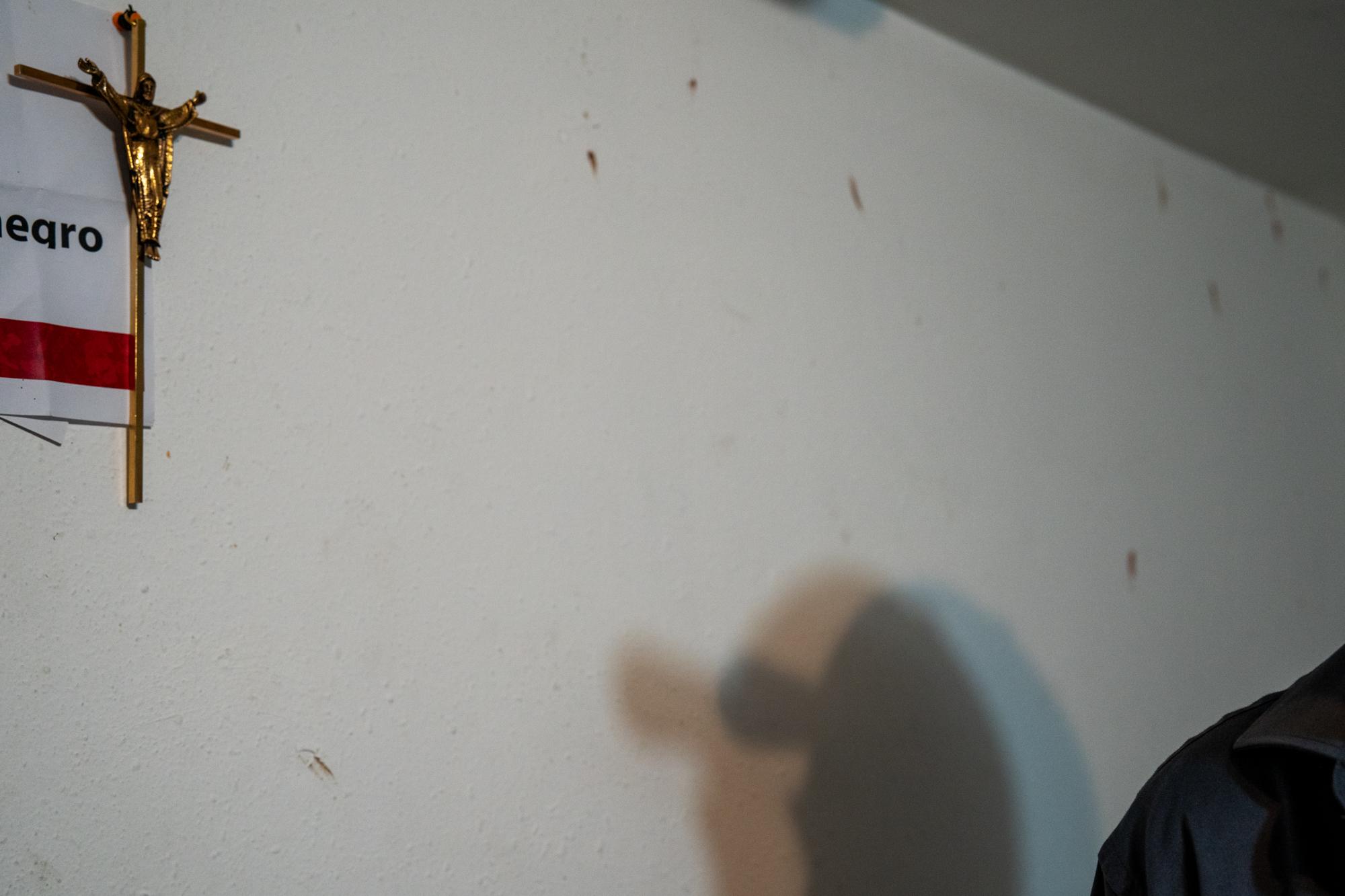 ProPublica - Immigration  - Ariel stands inside his room in Whitewater, Wisconsin on...