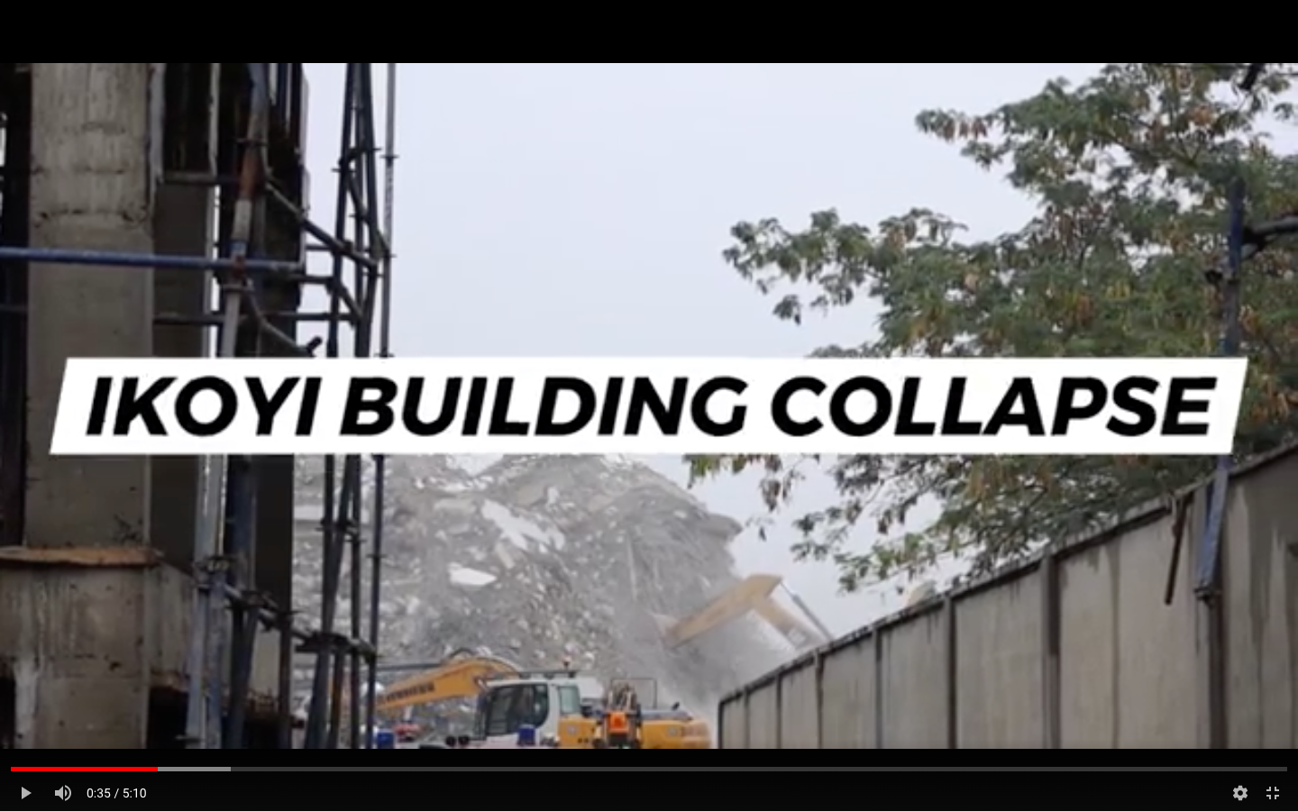 IKOYI BUILDING COLLAPSE