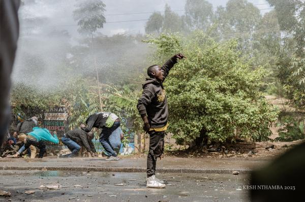 Anti-government Kibera Protests