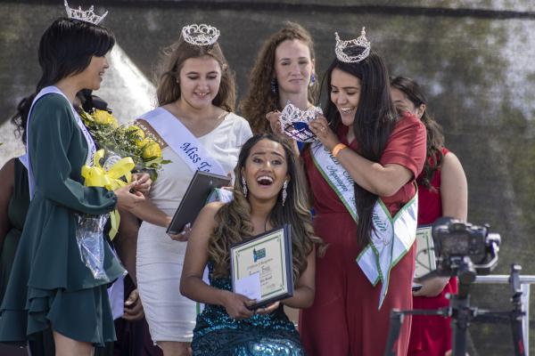 Image from Bay Area Work - Arveen Birdi is crowned the 2022 Miss San Joaquin...