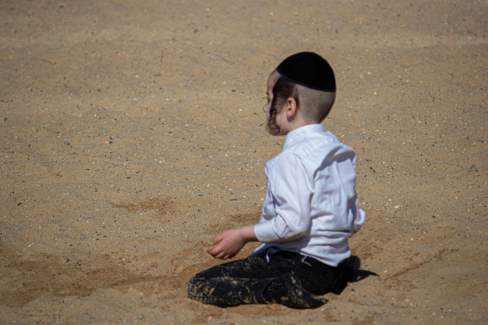 Preschooler in the Sandbox  | Buy this image