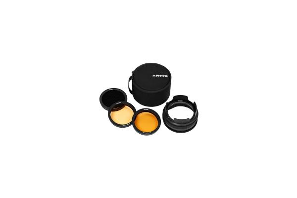 Image from Flashes & Accessories - Profoto OCF II Grid & Gel Holder with gel kit
