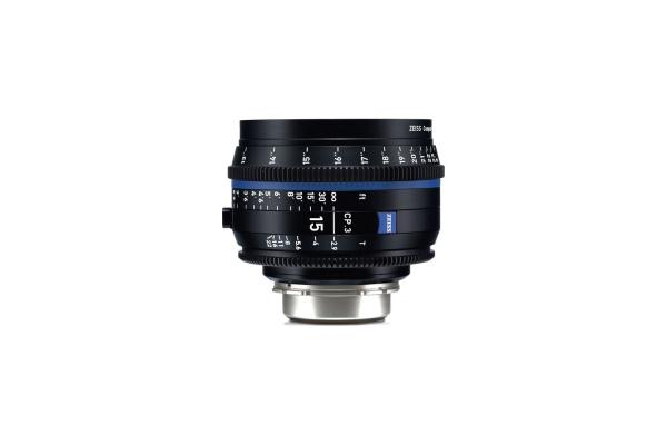 Image from Lenses - Zeiss Compact Prime CP3 Lens 15mm 2.9 PL Mount
