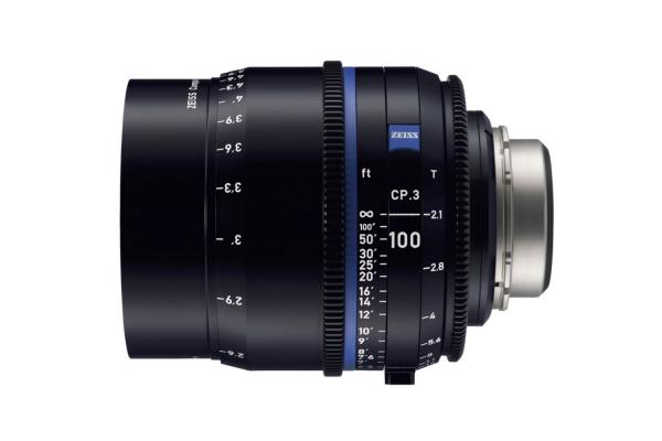 Image from Lenses - Zeiss Compact Prime CP3 Lens 100mm 2.1 PL Mount