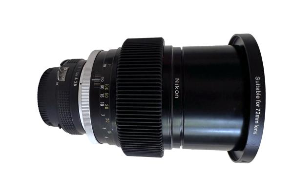 Image from Lenses - Nikon 180mm 2.8 AIS & 95mm front / 0,8 ProRing