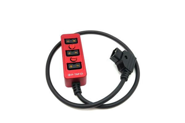 Image from Cables - Metal Triple P-TAP D-tap Splitter