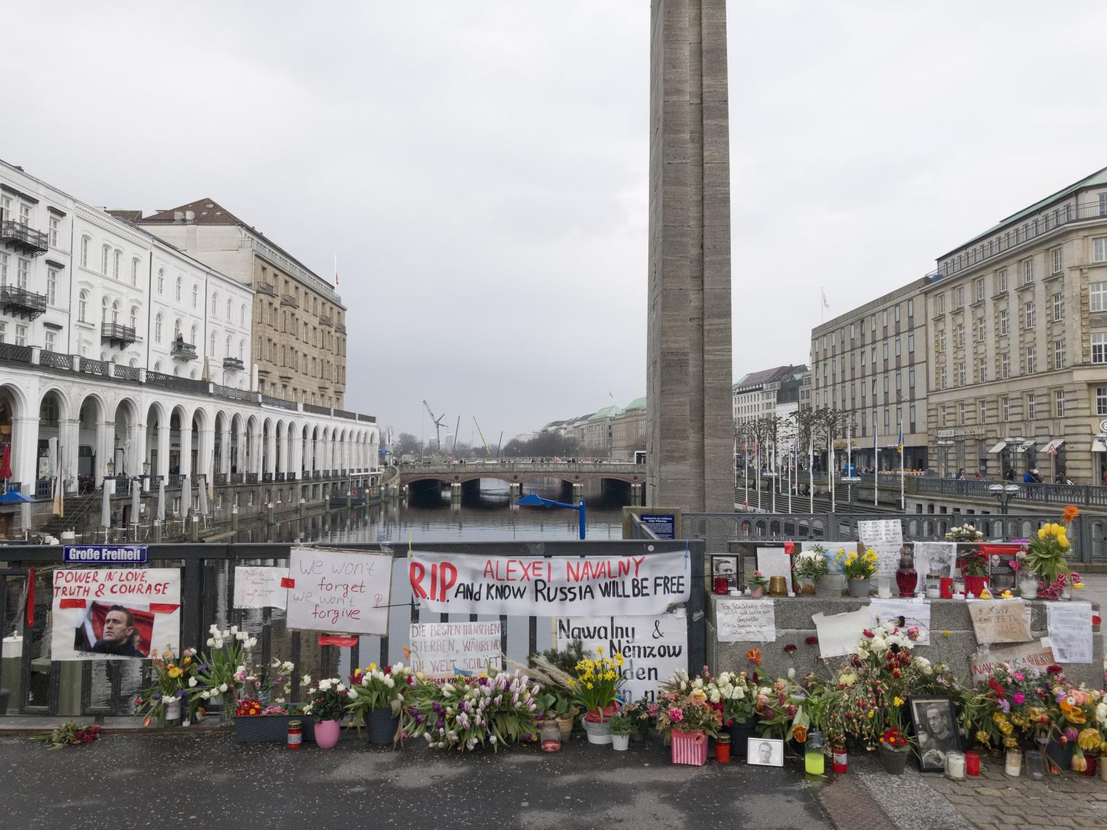 Memorial for Alexei Navalny