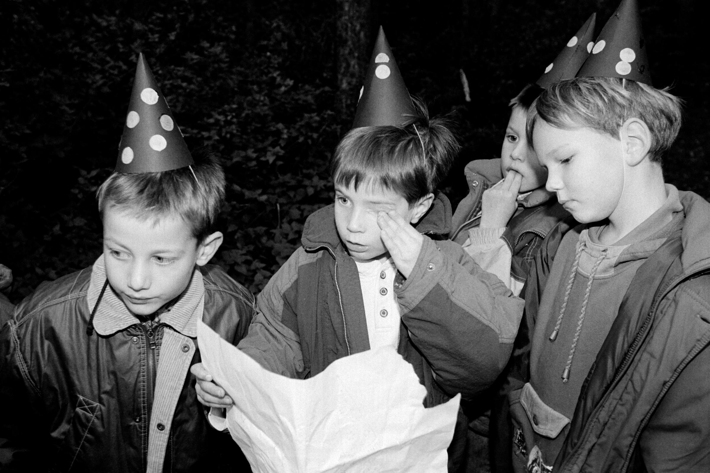 Happy Birthday! Dutch Children’s Parties - Birthday party of a boy (on the right) turning six. He is...