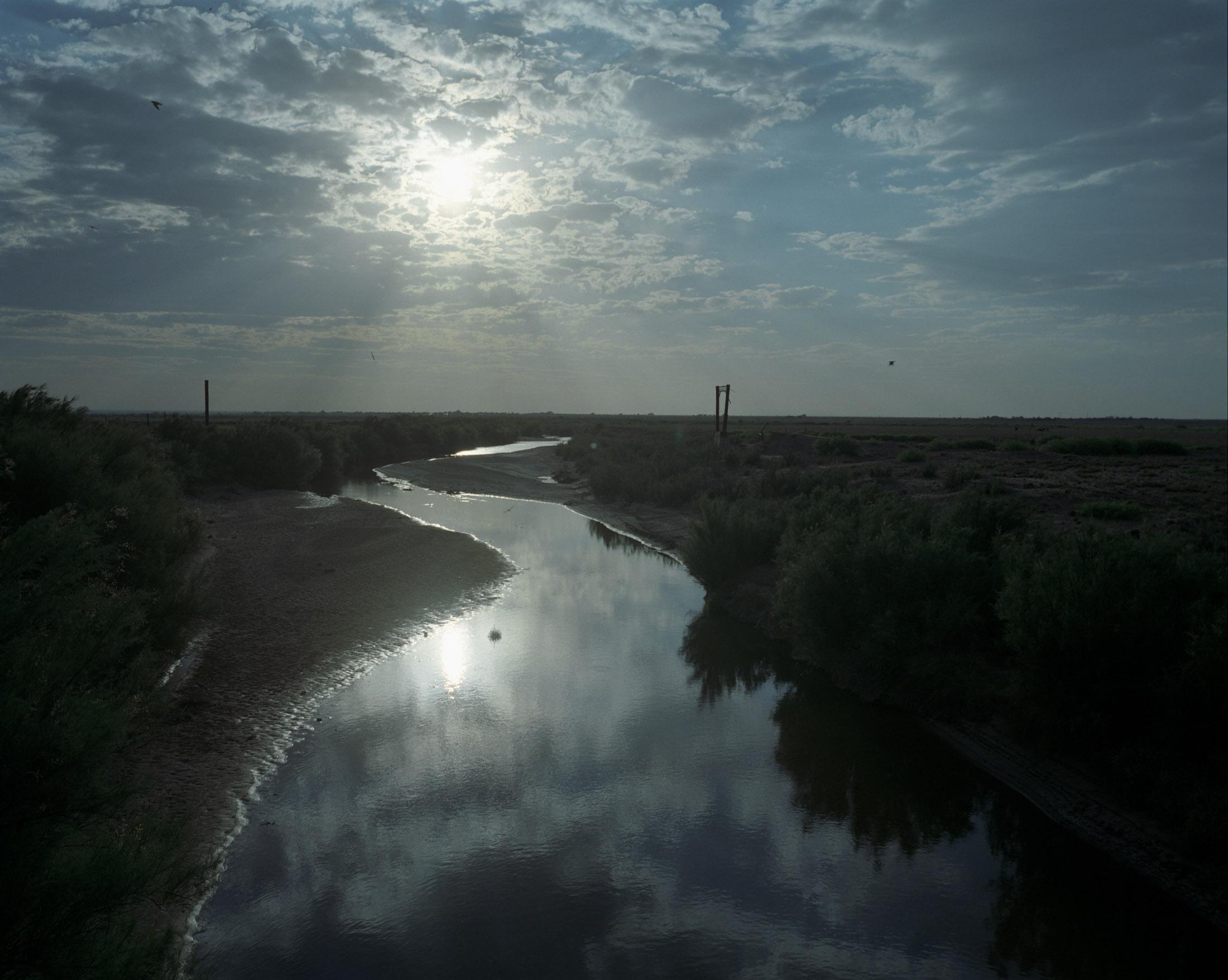 Precious Stream Through a Dry Landscape