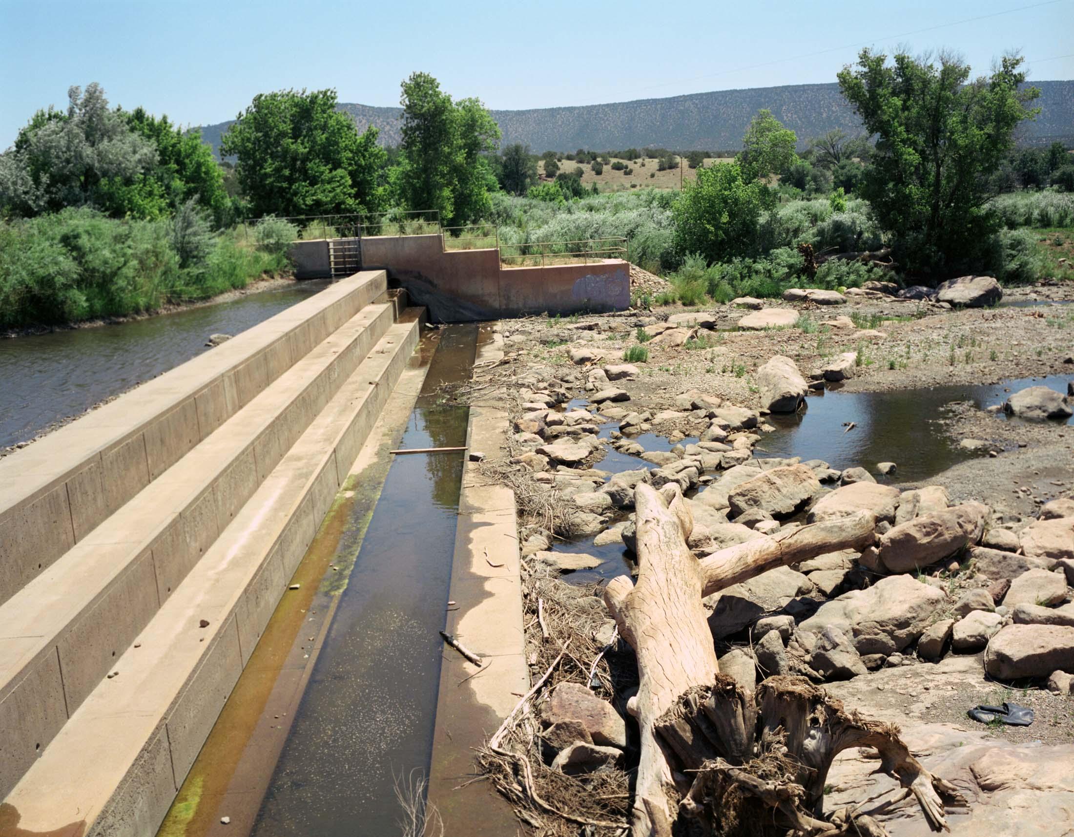 Precious Stream Through a Dry Landscape