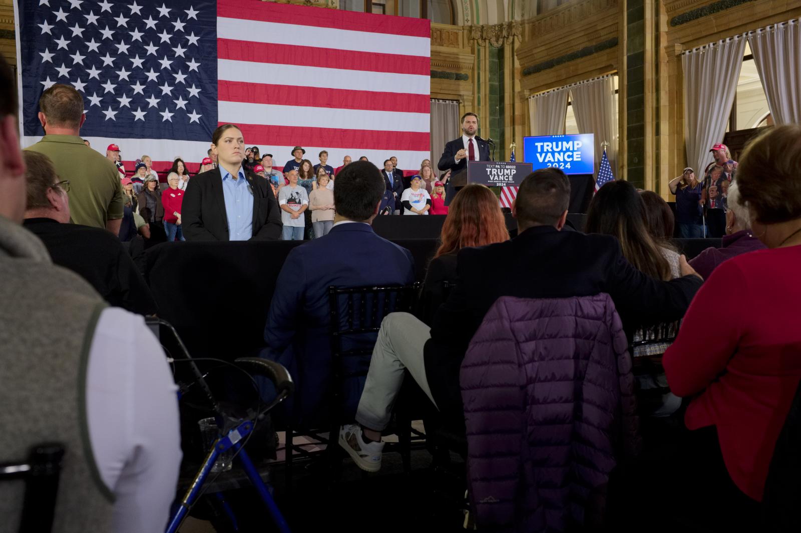 JD Vance in Pittsburgh, Pennsylvania | Buy this image